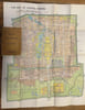 The Map of Peiping with Street Directory (Alphabetical and Numerical). 