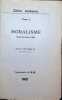 Moralisme Officiel des &eacute;coles en 1920 Chine Moderne Tome I. P. L&eacute;on Wieger