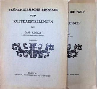 Frühchinesische Bronzen und Kultdarstellungen 2 volumes