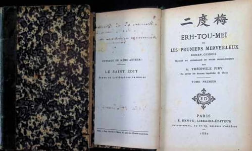 Erh-Tou-Mei ou les Pruniers Merveilleux 2 Volumes