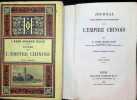Journal de mon troisi&egrave;me voyage d'exploration dans l' Empire Chinois. 2 Volumes. Armand David