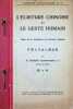 L'&eacute;criture Chinoise et le geste humain Essai sur la formation de l'&eacute;criture chinoise. B. Tchang Tcheng-Ming