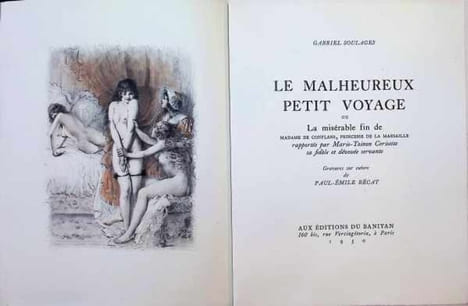 Le Malheureux petit voyage ou la misérable fin de Madame de Conflans, princesse de la Marsaille rapportée par Marie-Toinon Cerisette sa fidèle et ...