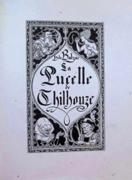 La pucelle de Thilhouze conte drolatique. Honoré de Balzac