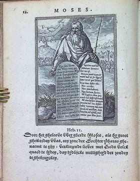DE HELDEN GODES DES OUWDEN VERBONDS, Met kunstige beeldenissen vertoont, en poeetelijck verklaert. Hymnus of Lofzangh van de Christelycke Ridder , De ...