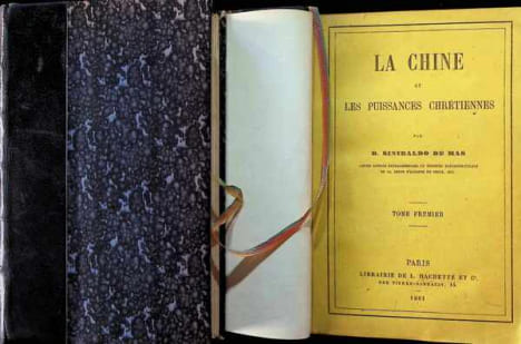La Chine et les puissances Chrétiennes 2 Volumes. D. Sinibaldo de Mas