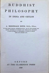 Buddhist Philosophy in India and Ceylon
