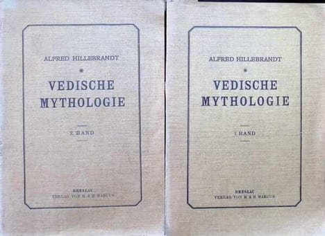Vedische Mythologie 2 volumes. Alfred Hildebrandt