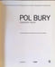 Pol Bury. Rosemarie E. Pahlke