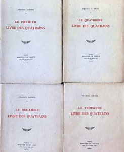 Les livres des Quatrains, 4 volumes