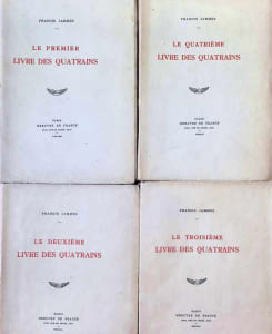 Les livres des Quatrains, 4 volumes