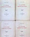 Les livres des Quatrains, 4 volumes. Francis Jammes