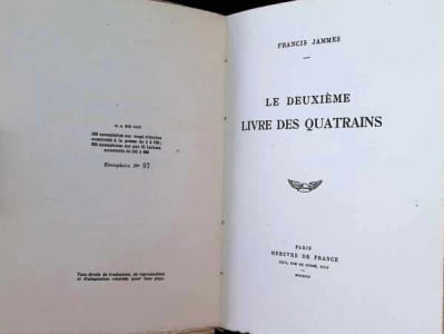 Les livres des Quatrains, 4 volumes