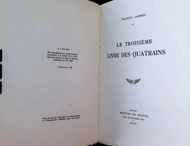 Les livres des Quatrains, 4 volumes