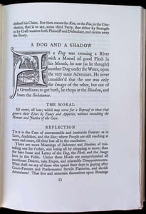 Æsop's Fables. Translated by Sir Roger L'Estrange Kt. With Plates & Decorations by Stephen Gooden