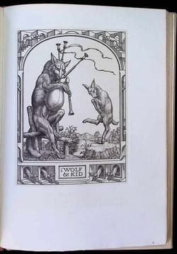 Æsop's Fables. Translated by Sir Roger L'Estrange Kt. With Plates & Decorations by Stephen Gooden. Aesopus (Aesop) , Sir Roger L'Estrange