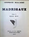 Madrigaux. St&eacute;phane Mallarm&eacute;