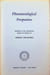 Phenomenological Perspectives - Historical and Systematic Essays in Honor of Herbert Spiegelberg. Philip Bossert