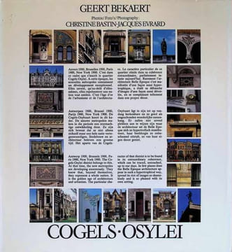 Architecturae Liber XI Cogels - Osylei Anvers Antwerpen Antwerp. La grande parade architecturale. Architectuurparade. The Great Architecture Show.. ...