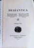 Brabantica II premiere partie. Receuil de travaux de g&eacute;n&eacute;alogie, d'h&eacute;raldique et d'histoire familiale pour la province de Brabant. Bundel werken over ...