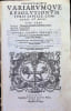Commentariorum, Variarumque Resolutionum Iuris Civilis, Communis, et Regii Tomi Tres ACCESSERUNT ERUDITISSIM&AElig; ANNOTATIONES EMANUELIS SOAREZ &agrave; Ribeira, ...