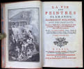 LA VIE DES PEINTRES FLAMANDS, ALLEMANDS ET HOLLANDOIS, avec des portraits grav&eacute;s en Taille-douce, une indication de leurs principaux Ouvrages, & des ...