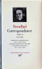 Correspondance Tome II 1821-1834. Stendhal