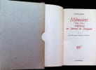 M&eacute;moires 1691 - 1701 Additions au Journal de Dangeau I. Saint - Simon