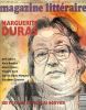Marguerite Duras.. Magazine Littéraire N° 278