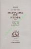 Histoire de prose. Présenté par Pierre Gripari.. GRIPARI Pierre - LONDRES Rose