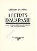 Lettres d'Auspasie.. DUHAMEL Georges - MAHN Berthold