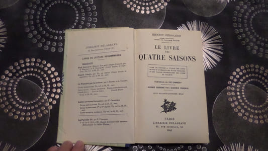 Le livre des quatre saisons