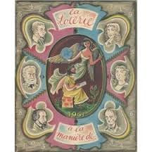 la Loterie à la manière de ... 1951.