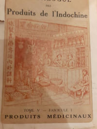 Catalogue des produits de l'Indochine