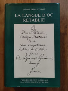 La Langue d'Oc rétablie