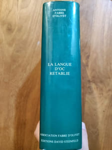 La Langue d'Oc rétablie