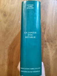 La Langue d'Oc rétablie