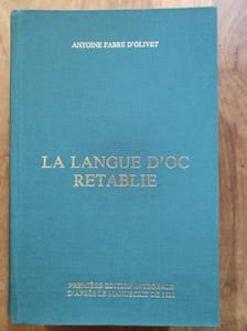 La Langue d'Oc rétablie