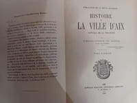 Histoire de la Ville d'Aix - Capitale de la Provence