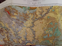 Carte géologique détaillée de la France