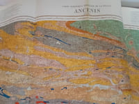 Carte géologique détaillée de la France