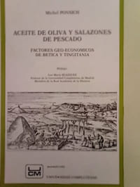 Aceite de oliva y salazones de pescado