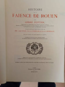 Histoire de la faïence de Rouen