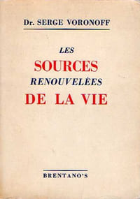 SOURCES RENOUVELÉES DE LA VIE (LES)