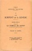 SERPENT DE LA GENÈSE (LE), ESSAIS DE SCIENCES MAUDITES II, Première Septaine (Livre I), Le Temple de Satan. DE GUAITA Stanislas