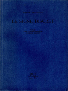 SIGNE DISCRET (LE), Poèmes