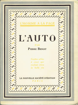 AUTO (L'). BENOIT Pierre