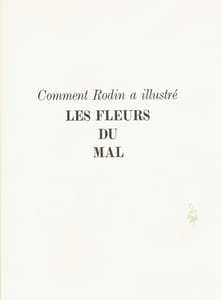 FLEURS DU MAL (LES)