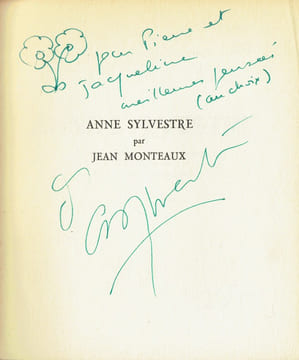 ANNE SYLVESTRE. MONTEAUX Jean