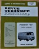 REVUE TECHNIQUE AUTOMOBILE N&deg; 3581 PEUGEOT "J7" toutes versions - moteur &agrave; essence. 